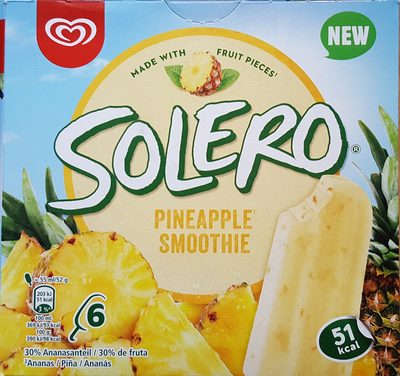 Solero pineapple smoothie - 8714100693520