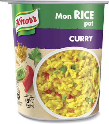 Knorr Préparation Déshydraté Riz avec Sauce au Curry Végétarien 87g - 8714100758137