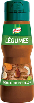 Knorr Goutte de Bouillon Assaisonnement Liquide Saveur Légumes 150 ml - 8714100781449