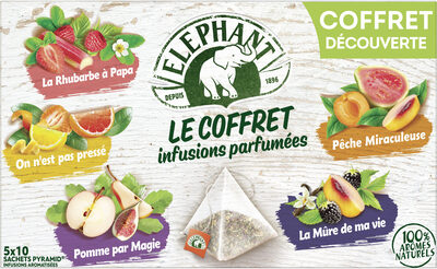 Elephant Infusions Parfumées Coffret 50 Sachets - 8714100795125