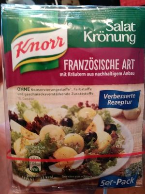 Knorr Salatkrönung Französische Art 5x 8 g - 8714100823569