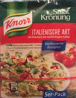 Knorr Salatkrönung Italienische Art 5x 8 g - 8714100823606