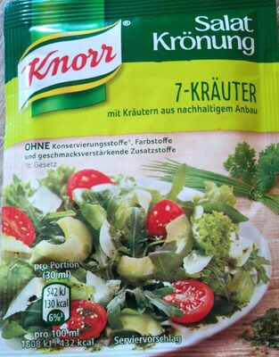 Knorr Salatkrönung Feldsalat 5x 8 g - 8714100823651