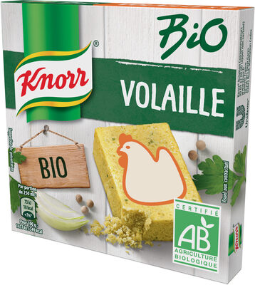 Knorr Bouillon Bouillon de poule bio 6 Cubes 60g - 8714100880142