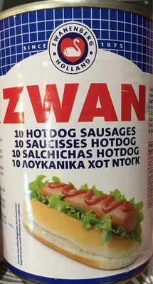 Zwan 10 Hotdog Sausages - 8714555000287