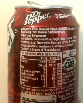 Dr Pepper - 8714800004336