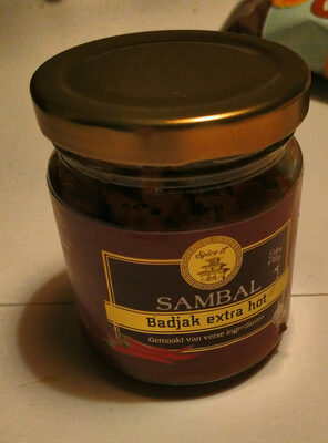 Sambal badjak extra hot - 8715017223183