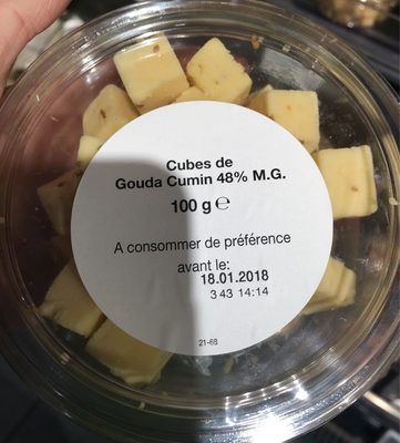 Cubes gouda cumin - 8715454000408