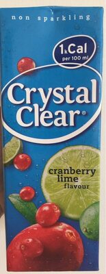 Crystal clear cranberry lime flavour - 8715600240726