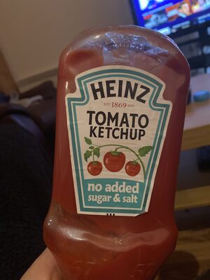 Heinz Tomato Ketchup  No added sugar & salt - 8715700112572