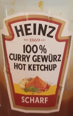 Curry Gewürz Ketchup, Chili - 8715700419619