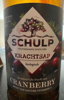Cranberry krachtsap - 8716213000394