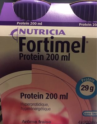 Nutricia Fortimel Protein Nutriment Saveur Fraise - 8716900561474