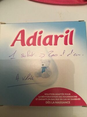 Adiaril Solution De Réhydratation Pour Bébé 10 Sachets - 8716900572272
