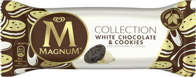 Magnum Bâtonnet Glace Chocolat Blanc & Cookies 90ml - 8717163691618