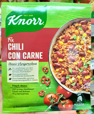 Knorr Fix Chili con Carne 33G - 8717163861769
