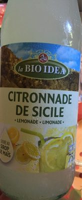 Citronnade De Sicile Bio - 75CL - La Bio Idea - 8717496906496