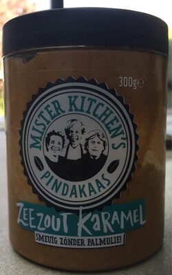 Mister Kitchen's pindakaas zeezout karamel - 8717662265112
