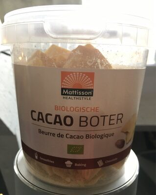 Cocoa butter - 8717677962037