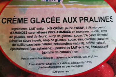 crème glacée aux pralines - 8717729580752