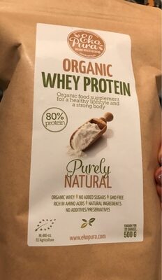 Organic whey protein - 8717953182302