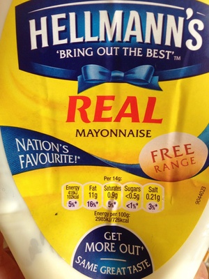 Real Squeezy Mayonnaise - 8718114724485