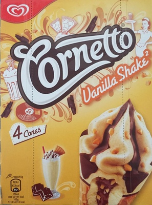 Cornetto vanilla shake - 8718114735252