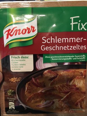 Knorr Fix Schlemmergeschnetzeltes - 8718114823416