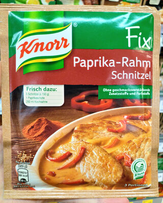 Knorr Fix für Paprika-Rahmschnitzel 43G - 8718114823621
