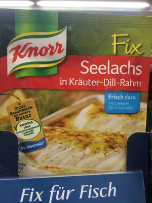 Fix Seelachs in Kräuter-Dill-Rahm - 8718114835808