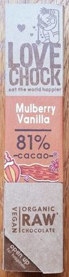 Mulberry vanilla 81% - 8718421150687