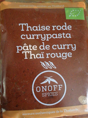 pâte de curry Thaï rouge - 8718421610013