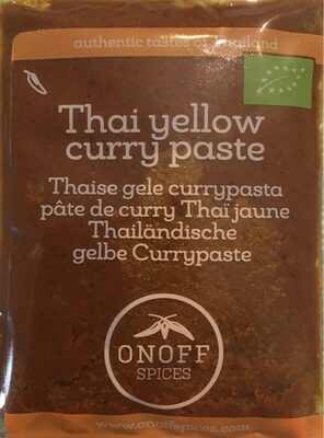 Pâte de curry thaï jaune - 8718421610037