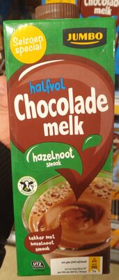 Halvol chocolade melk hazelnoot smaak - 8718452336029