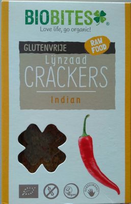Lijnzaad Crackers Indian - 8718564590029