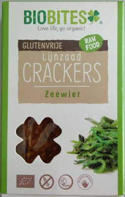 Lijnzaad Crackers Zeewier - 8718564590043