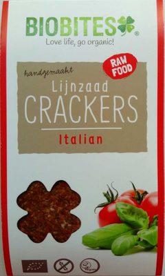 Lijnzaad Crackers Italian - 8718564590098