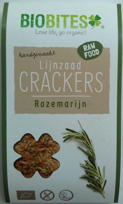 Lijnzaad Crackers Rozemarijn - 8718564590104