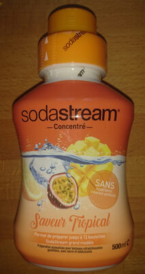Concentré Saveur Tropical Sodastream - 500ML - 8718692613522