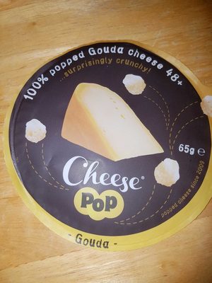 Cheese pop  - 100% popped gouda cheese 48+ - 8718754271608