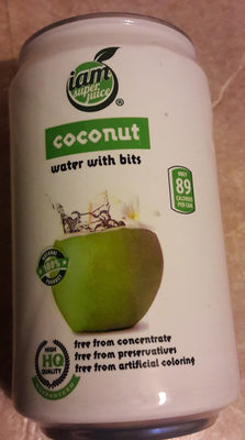 Kokoswasser Mit Fruchtfleisch - Iam Super Juice - 330ML - 8718868283016