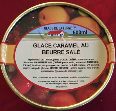 Glace caramel au beurre salé - 8719638270014