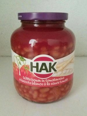 Hak Haricots Blancs a La Sauce Tomate - 8720600133107