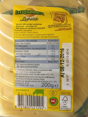 Leerdammer Lightlife Scheiben - 8721800021294