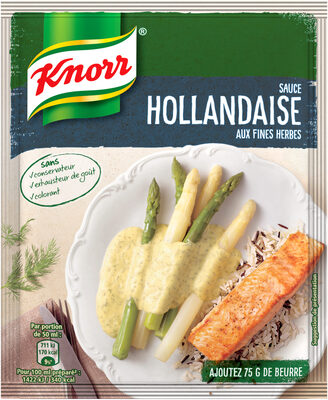 Knorr Sauce Déshydratée Hollandaise aux Fines Herbes 28g - 8722700056904