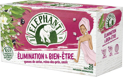 Elephant Infusion Elimination & Bien-Etre 25 Sachets - 8722700069034