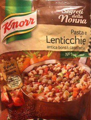 Knorr Pasta e Lenticchie - 8722700119173