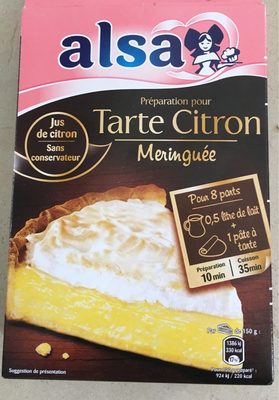 Préparation pour Tarte Citron Meringuée - 8722700443445