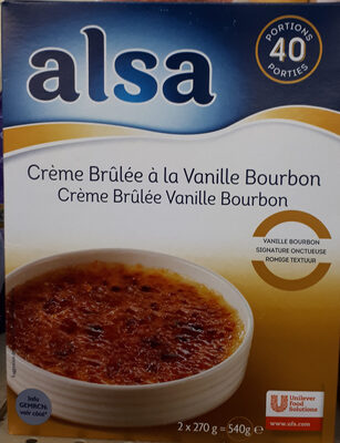 Crème Brûlée à La Vanille Bourbon - 8722700445630