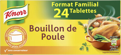 Knorr Bouillon Poule 24 Cubes 240g - 8722700691372
